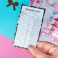 Paper Sticker - Reading List