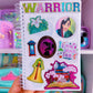 *DOLLAR DEALS* Waterproof Sticker - (Mulan) Varsity Letter
