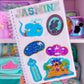 *DOLLAR DEAL* Waterproof Sticker - (Jasmine) Agrabah Couple