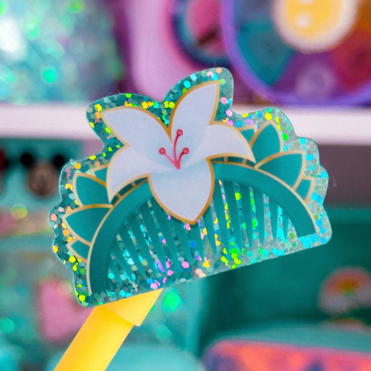 *DOLLAR DEAL* Waterproof Sticker - (Mulan) Jade Hair Piece