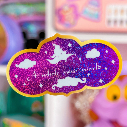 Waterproof Sticker - (Jasmine) A Whole New World