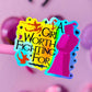 *DOLLAR DEAL* Waterproof Sticker - (Mulan) A Girl Worth Fighting For