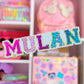 *DOLLAR DEALS* Waterproof Sticker - (Mulan) Varsity Letter
