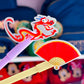 *DOLLAR DEAL* Waterproof Sticker - (Mulan) Lucky Friend & Fan