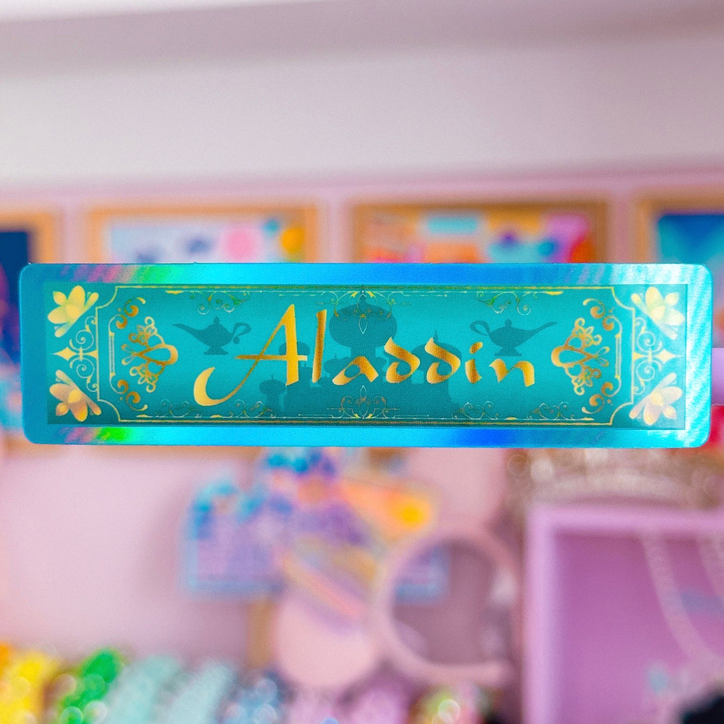 Waterproof Sticker - (Jasmine) Book Spine