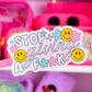 Waterproof Sticker - Stop Giving A F**K