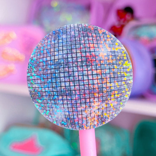 Waterproof Sticker - Shiny Disco Ball
