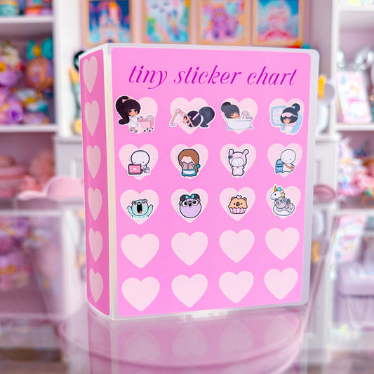 4x6 Junk Journal Storage Book - Tiny Sticker Tracker