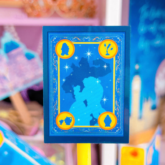 *DOLLAR DEAL* Waterproof Sticker - (Belle) Book Cover