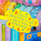 *DOLLAR DEAL* Waterproof Sticker - (Belle) Great Wide Somewhere
