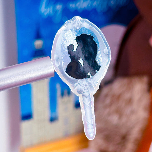 *DOLLAR DEAL* Waterproof Sticker - (Belle) XS Beast Mirror