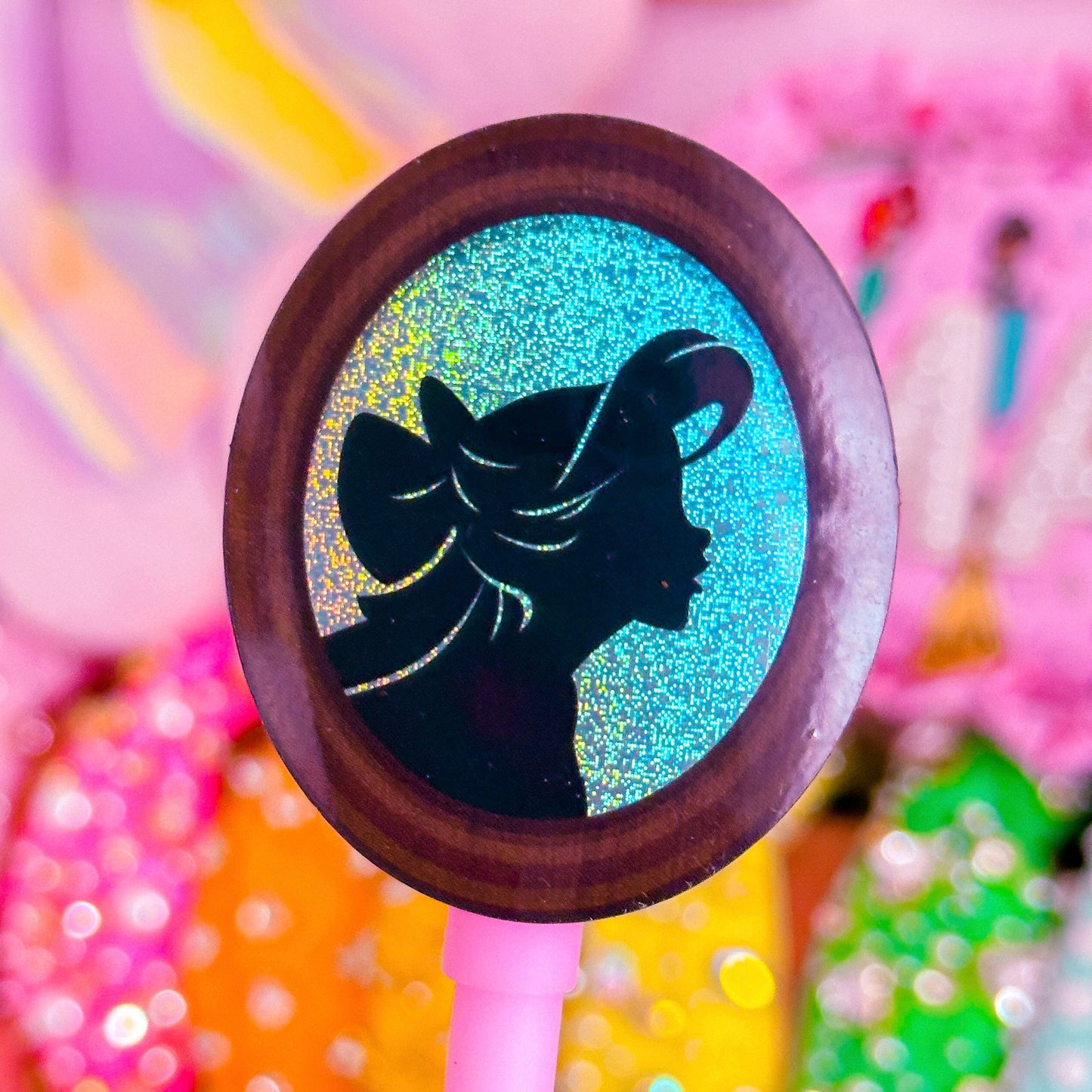 Waterproof Sticker - (Ariel) Princess Profile