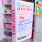 3.5x7.5 Junk Journal Storage Book - Guest Check (PINK)