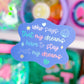 *DOLLAR DEAL* Waterproof Sticker - (Ariel) Just Dreams