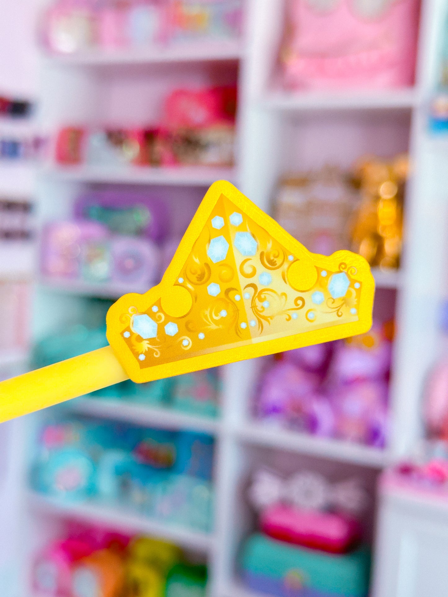 *DOLLAR DEAL* Waterproof Sticker - (Aurora) Princess Crown