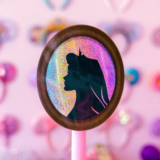 Waterproof Sticker - (Aurora) Princess Profile