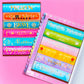 Princess Storybook Collection - 5x7 Full Page Sticker Set