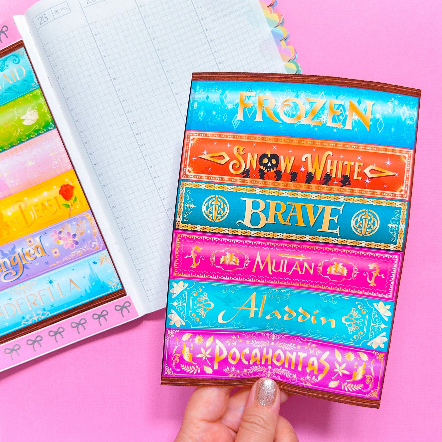 Princess Storybook Collection - 5x7 Full Page Sticker Set