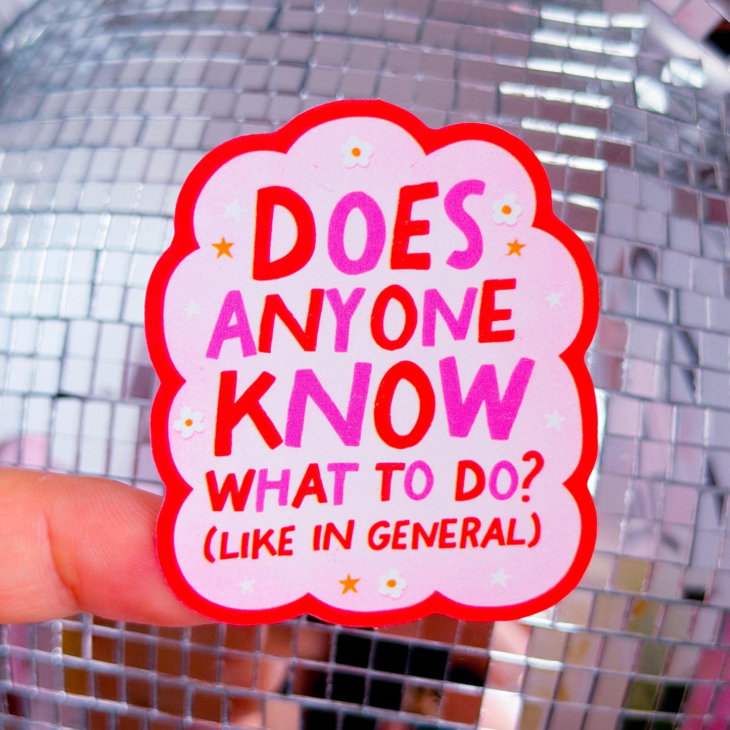 Waterproof Sticker - Does Anyone Know What To Do?