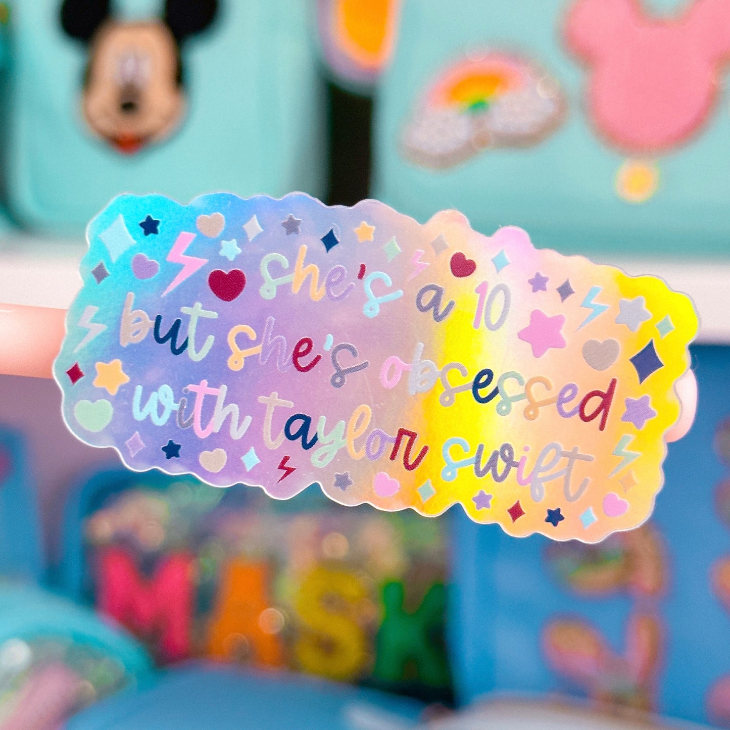 *DOLLAR DEALS* Waterproof Sticker - T.S. Obsessed