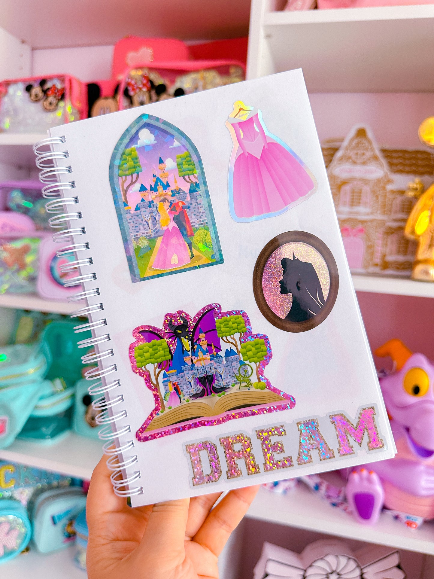 *DOLLAR DEAL* Waterproof Sticker - (Aurora) Book Spine