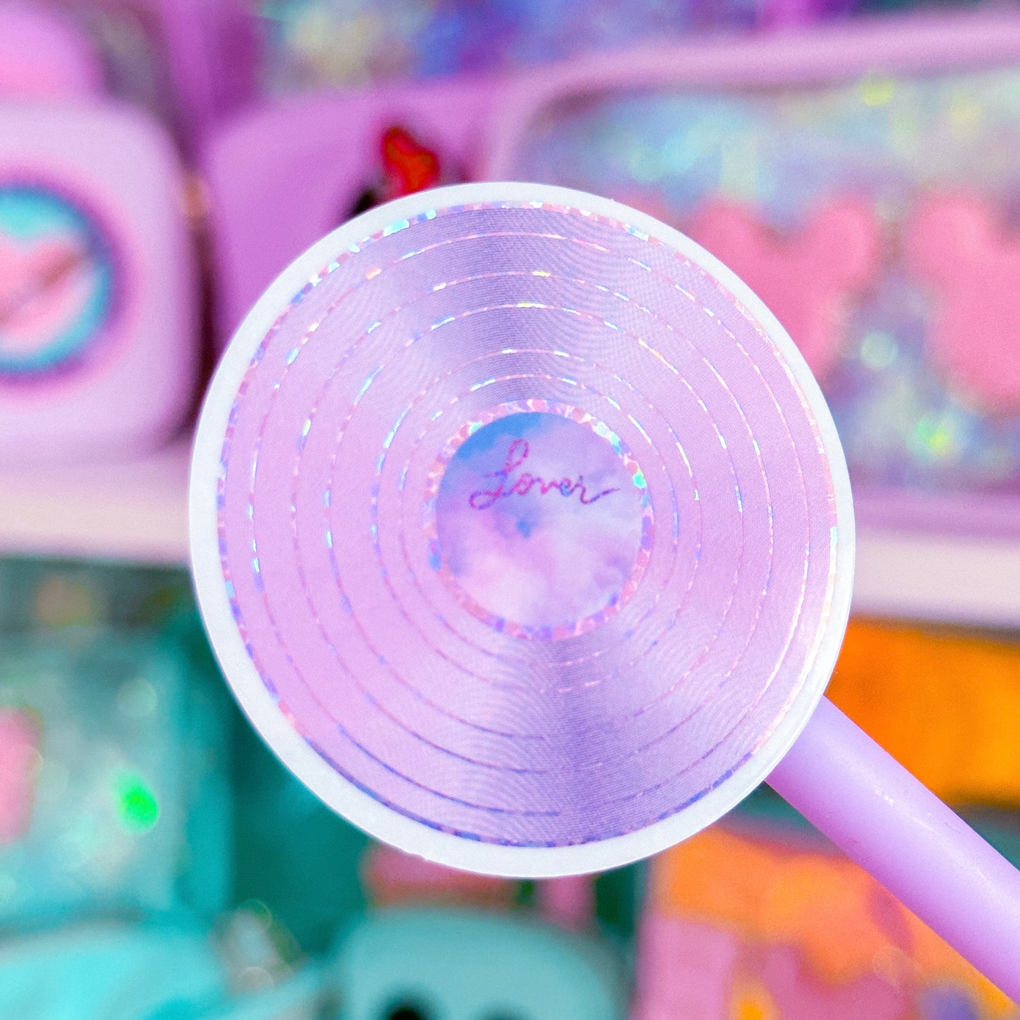 *DOLLAR DEALS* Waterproof Sticker - Vinyl Record