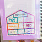 *DOLLAR DEALS* Waterproof Sticker - EXTRA LARGE Cracked Ice Lover House (Transparent)