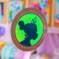 Waterproof Sticker - (Tiana) Princess Profile