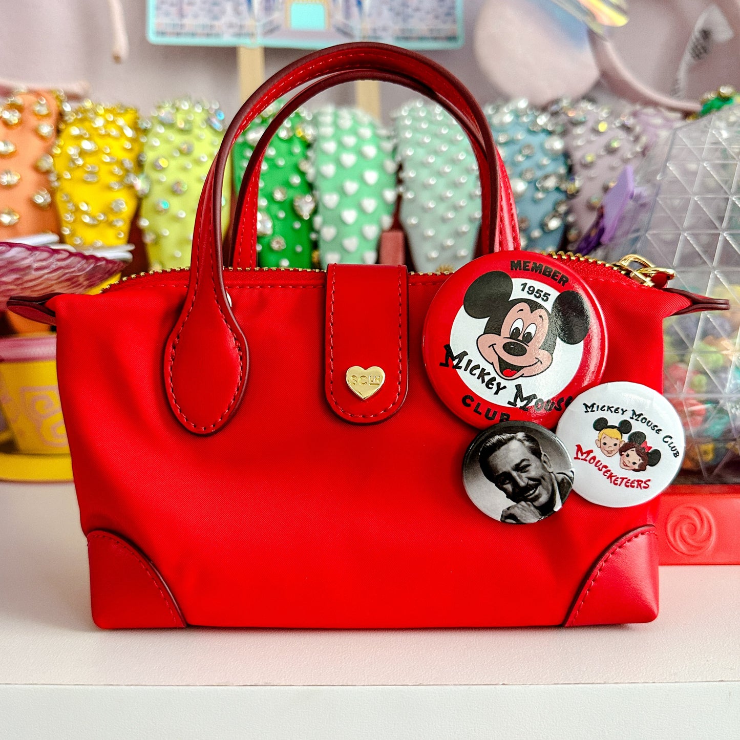 *B-GRADE* 30% OFF - Vintage Inspired Button Set - Mouseketeer 1955