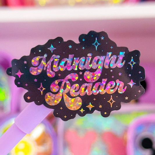 Waterproof Sticker - BOOKISH Midnight Reader