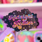 Waterproof Sticker - BOOKISH Midnight Reader