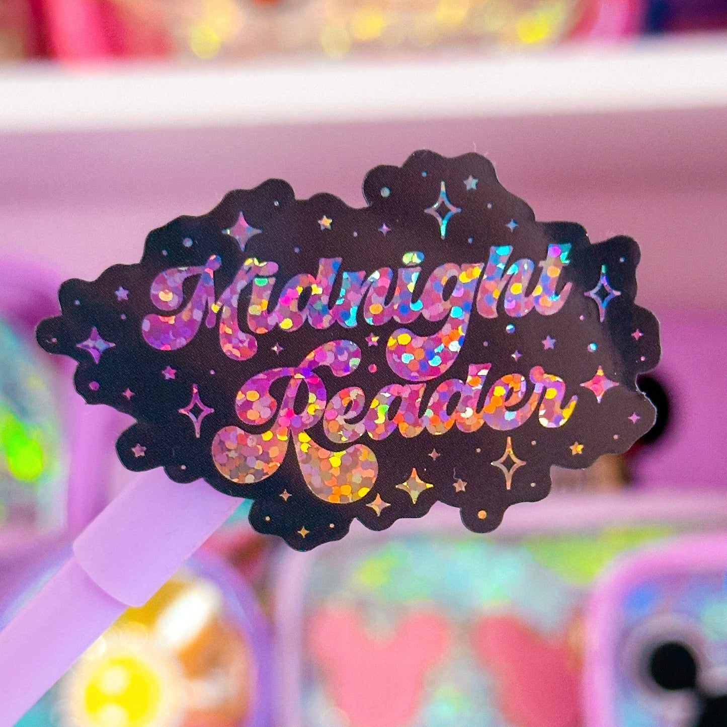 Waterproof Sticker - BOOKISH Midnight Reader
