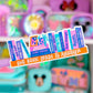 Waterproof Sticker - BOOKISH Romance Book Shelf