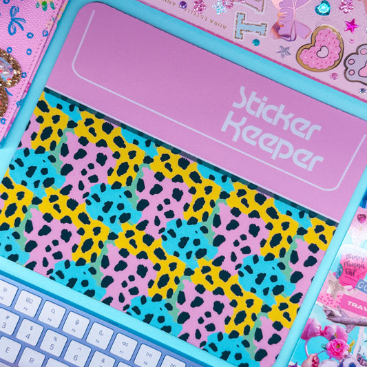 Mouse Pad - Sticker Keeper (Light Pink)