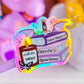 Waterproof Sticker - BOOKISH Fantasy Book Stack