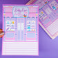5x7 Full Page Sticker - 2026 May Calendar & Storefront (Daisy's Delights)