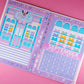 5x7 Full Page Sticker - 2026 September Calendar & Storefront (Minnie's Bowtique)