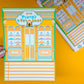 5x7 Full Page Sticker - 2026 October Calendar & Storefront (Pluto's Pets)