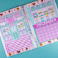 5x7 Full Page Sticker - 2026 December Calendar & Storefront (Main St. Treats)