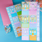 2026 Calendar Storefronts Collection - WEEKS Full Page Sticker (YEAR on 2 Pages)