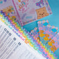 Miniature Paper Mouse Tabs (0.5") - Fold Over Page Tabs (2026 Storefronts)