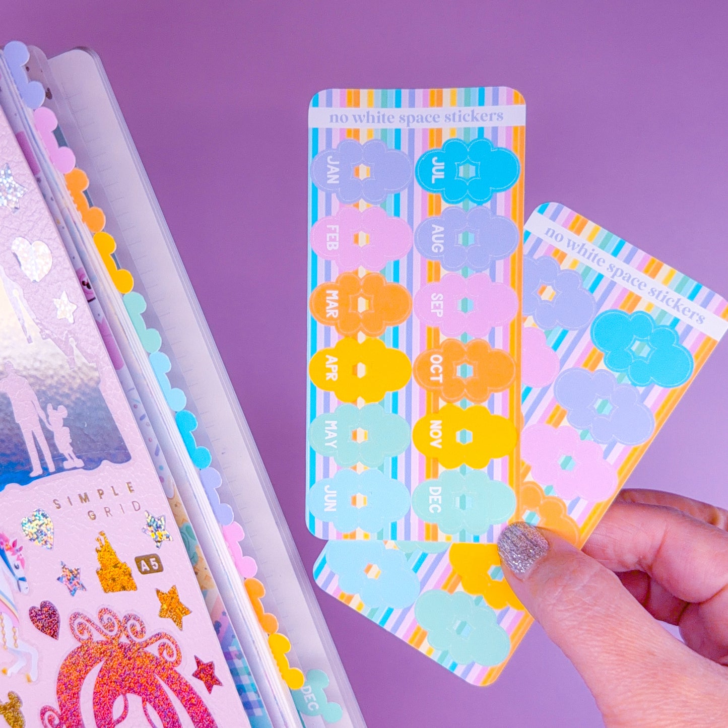 Miniature Paper Mouse Tabs (0.5") - Fold Over Page Tabs (2026 Storefronts)