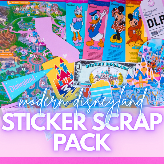 STICKER SCRAP PACK - Modern DLand