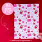 Journaling Paper Sticker - 5x7 Full Page Background Stickers (Beary Sweet)