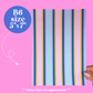 Journaling Paper Sticker - 5x7 Full Page Background Stickers (WDW Patterns)