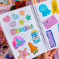 Waterproof Sticker - Rainbow Battery