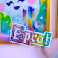 *DOLLAR DEALS* Waterproof Sticker - Vintage Sign Epcot