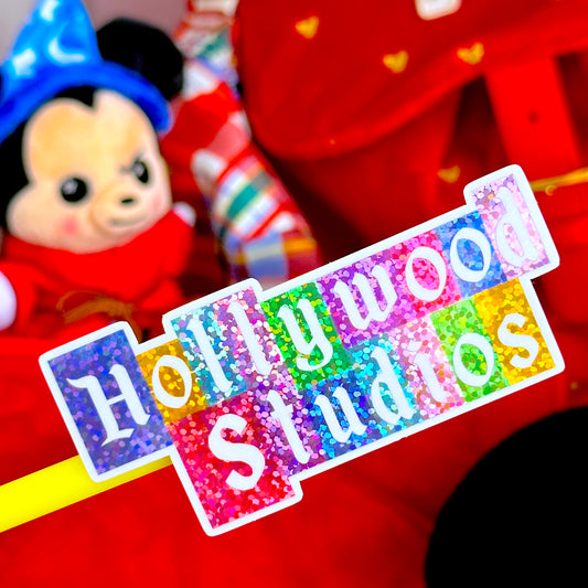 *DOLLAR DEALS* Waterproof Sticker - Vintage Sign Hollywood