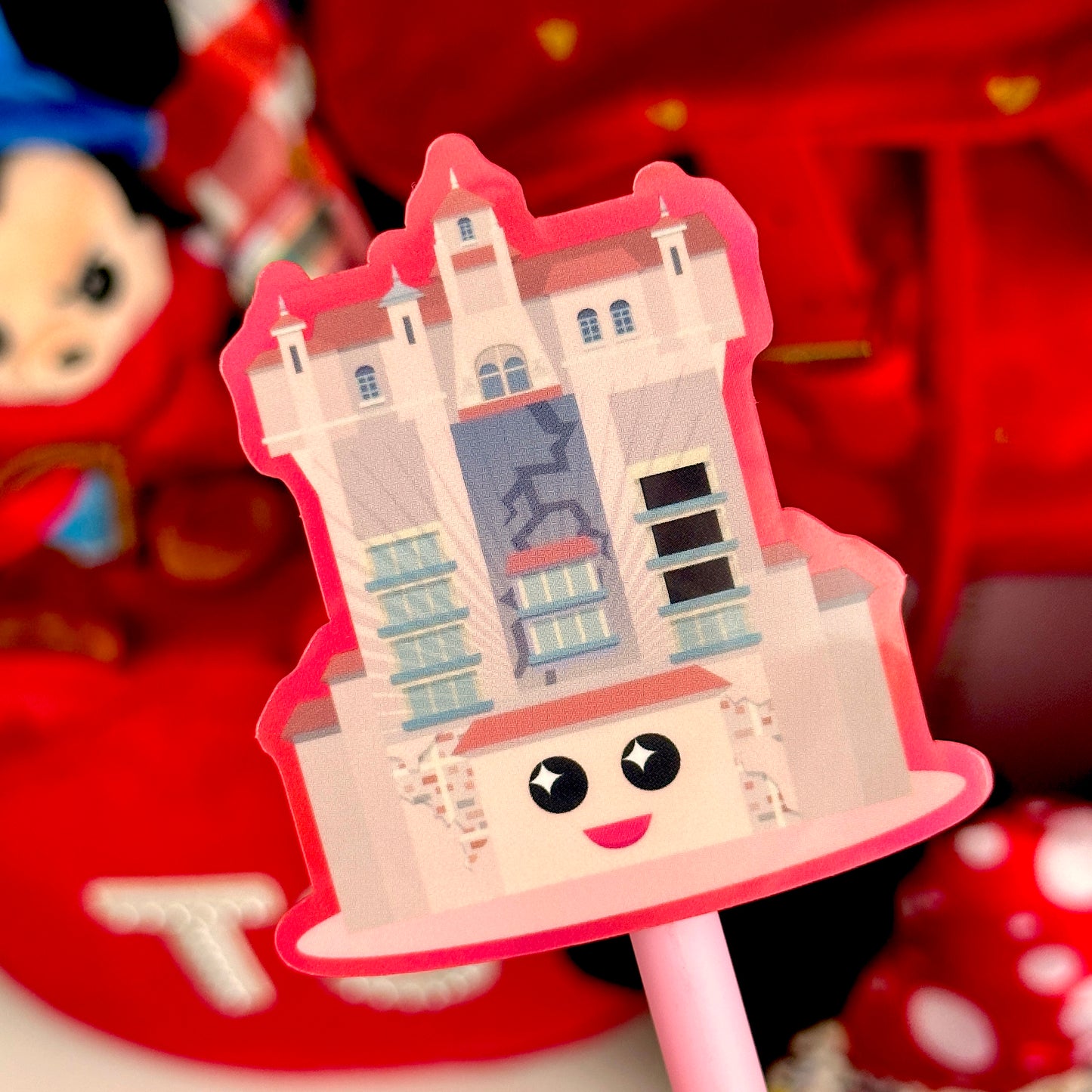 *DOLLAR DEALS* Waterproof Sticker - Kawaii ToT Building