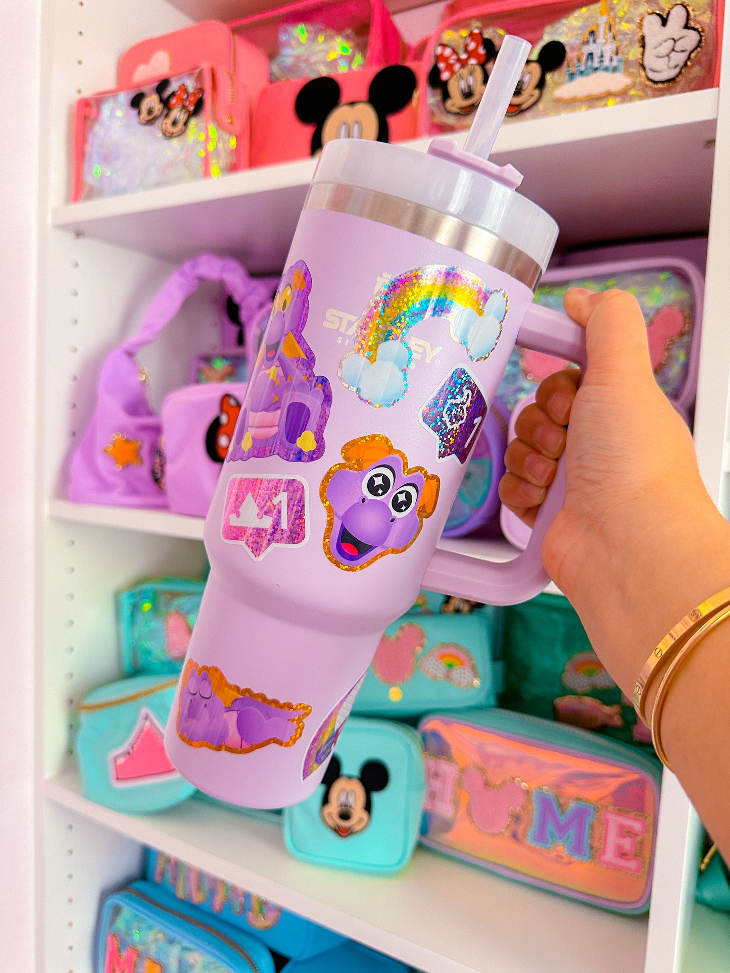 Waterproof Sticker - Figment Popcorn Bucket